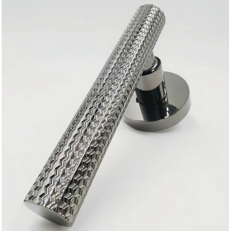 Zinc Alloy Door Handle For Wooden Door